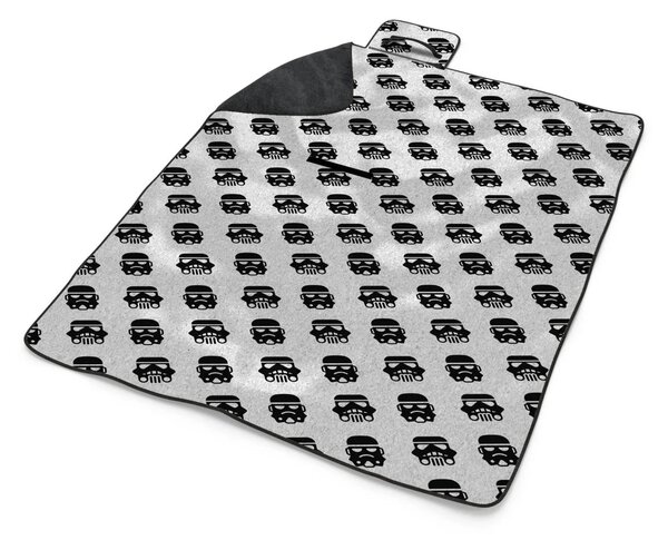 Sablio Plážová deka Star Wars Stormtrooper Pattern šikmý: 200x140 cm