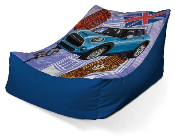 Sablio Sedací vak Lounge Mini sedan Londýn - 80 x 95 x 50 cm