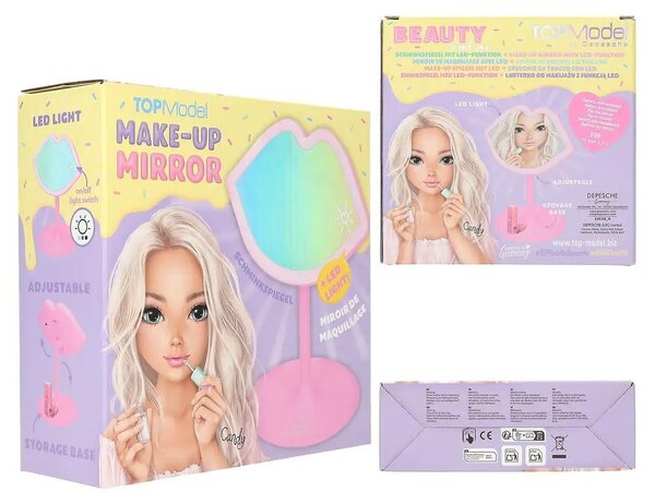 Depesche Vertrieb GmbH & Co. Stolní zrcadlo TOP Model LED Candy Glam 0 0 ks