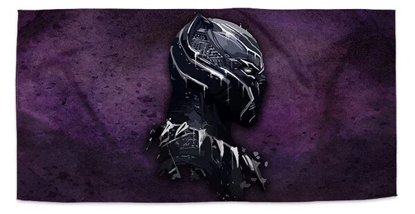 Sablio Ručník BLACK PANTHER z profilu Fialový mlhavý - 30x50 cm