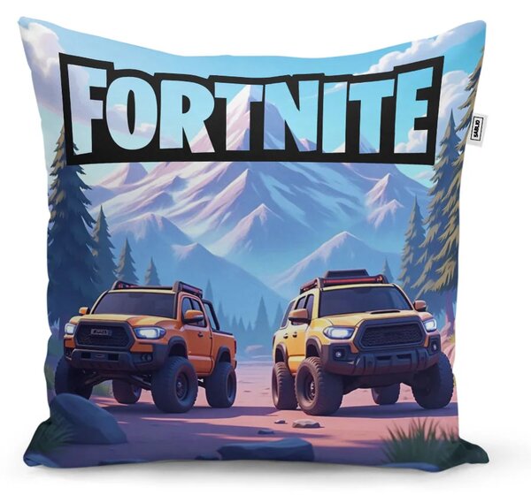 Sablio Polštář FORTNITE Off-road auta - 40x40 cm