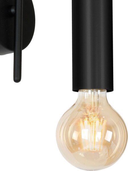 Nástěnné svítidlo LOPPE 1xE27/60W/230V černá