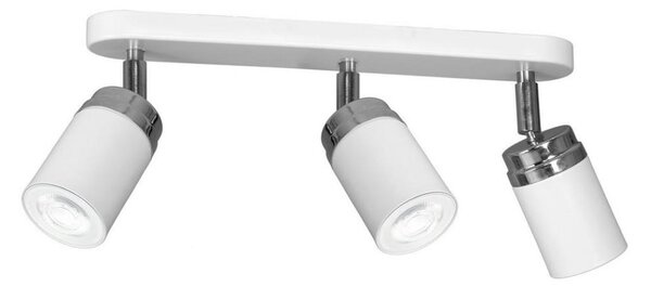 Bodové svítidlo RENO 3xGU10/8W/230V bílá/chrom