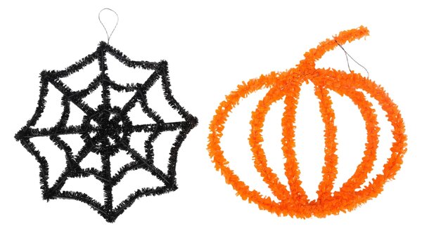 Sinsay - Nástěnná dekorace s halloweenským motivem 2 pack - vícebarevná