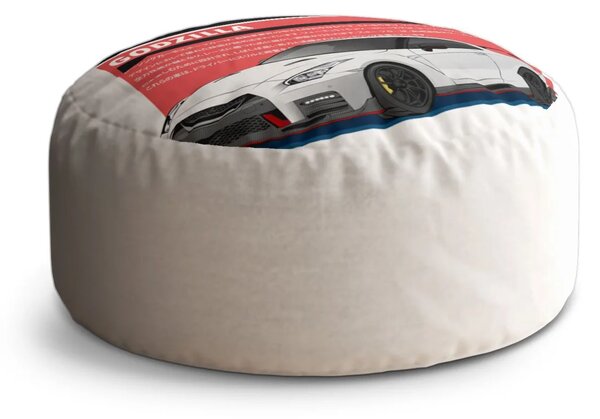 Sablio Taburet Circle Nissan GTR 35 Godzilla: 38x48 cm