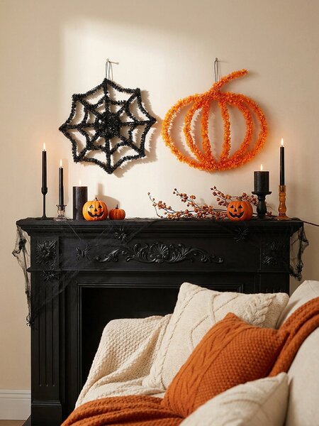 Sinsay - Nástěnná dekorace s halloweenským motivem 2 pack - vícebarevná