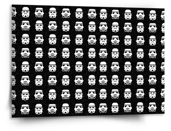 Sablio Obraz Star Wars Stormtrooper Pattern - 150x110 cm