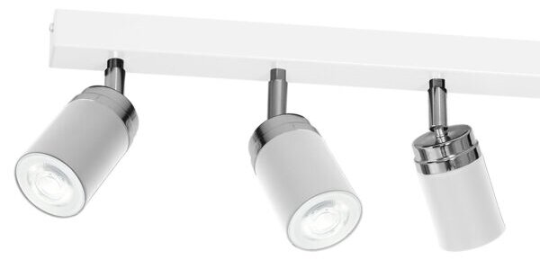 Bodové svítidlo RENO 6xGU10/8W/230V bílá/chrom