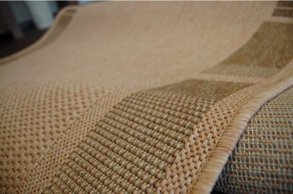Balta Běhoun Sisal Floorlux 20195 mais / káva Šíře: 80 cm