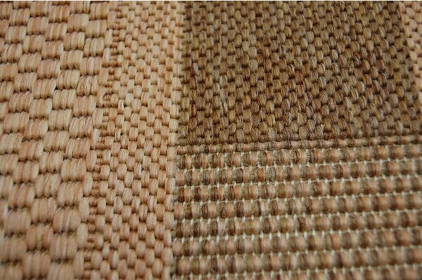 Balta Běhoun Sisal Floorlux 20195 mais / káva Šíře: 80 cm