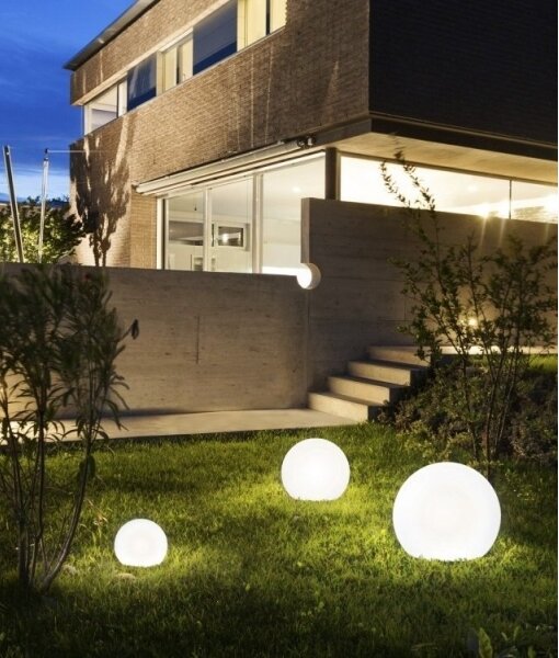 Venkovní dekorační svítidlo GARDEN BALL 1xE27/40W/230V IP65 pr. 25 cm