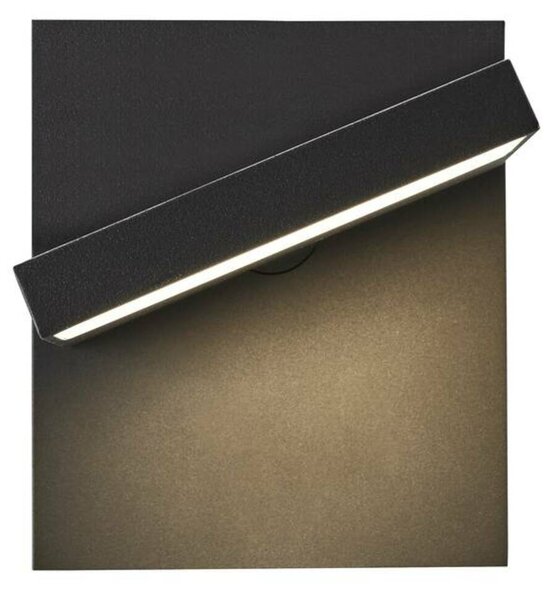 BIG WHITE SLV ABRIDOR Outdoor, nástěnné LED svítidlo, IP55, antracitové, 3000/4000K 1002989