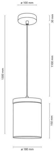 Spot-Light 161859151 - Lustr na lanku MONSUN 1xE27/60W/230V borovice