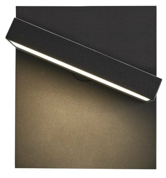 BIG WHITE SLV ABRIDOR Outdoor, nástěnné LED svítidlo, IP55, antracitové, 3000/4000K 1002989