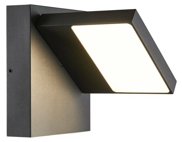 BIG WHITE SLV ABRIDOR Outdoor, nástěnné LED svítidlo, IP55, antracitové, 3000/4000K 1002989