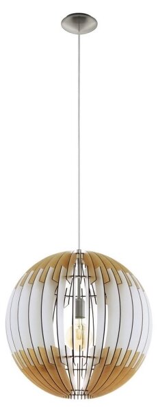 Eglo 32846 - Lustr na lanku OLMERO 1xE27/60W/230V
