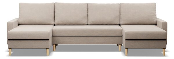 Sedací souprava BLANK Elegant ve tvaru U béžová