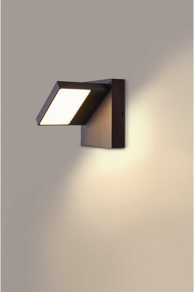 BIG WHITE SLV ABRIDOR Outdoor, nástěnné LED svítidlo, IP55, antracitové, 3000/4000K 1002989