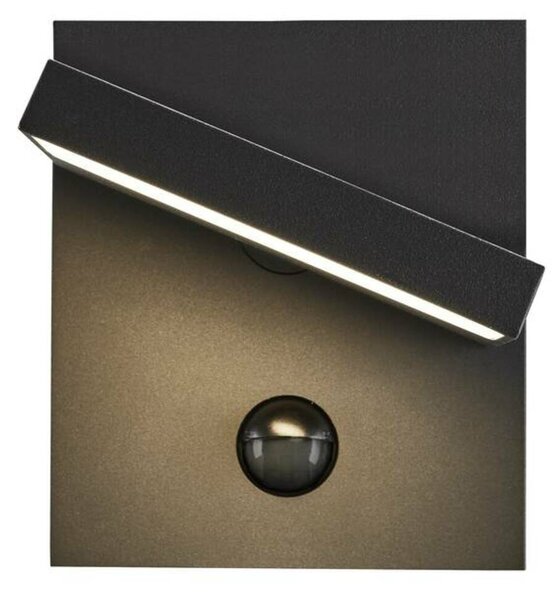BIG WHITE SLV ABRIDOR SENSOR Outdoor, nástěnné LED svítidlo, IP55, antracitové, 3000/4000K 1002990