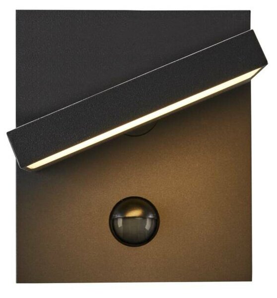 BIG WHITE SLV ABRIDOR SENSOR Outdoor, nástěnné LED svítidlo, IP55, antracitové, 3000/4000K 1002990
