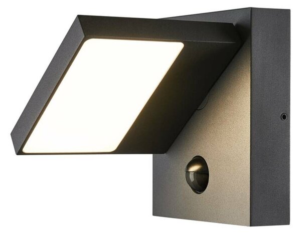 BIG WHITE SLV ABRIDOR SENSOR Outdoor, nástěnné LED svítidlo, IP55, antracitové, 3000/4000K 1002990