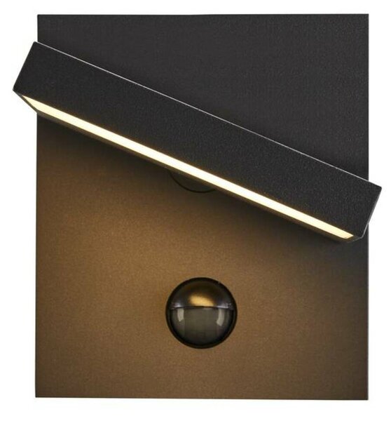 BIG WHITE SLV ABRIDOR SENSOR Outdoor, nástěnné LED svítidlo, IP55, antracitové, 3000/4000K 1002990