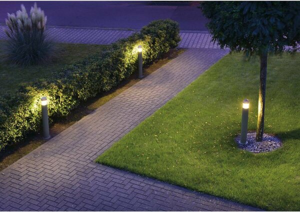 BIG WHITE SLV AC-POL, venkovní stojací lampa, TC-(D,H,T,Q)SE, IP54, antracit, max. 24 W 231475