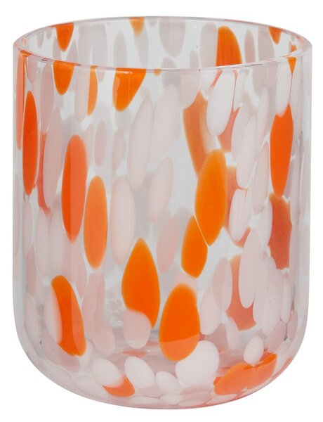 CONFETTI Sklenice 330 ml - oranžová