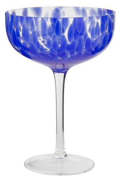 CONFETTI Sklenice na koktejly 300 ml - modrá