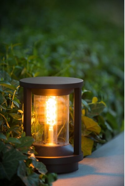 Lucide 15804/22/30 - Venkovní lampa CADIX 1xE27/15W/230V 22 cm IP65 černá