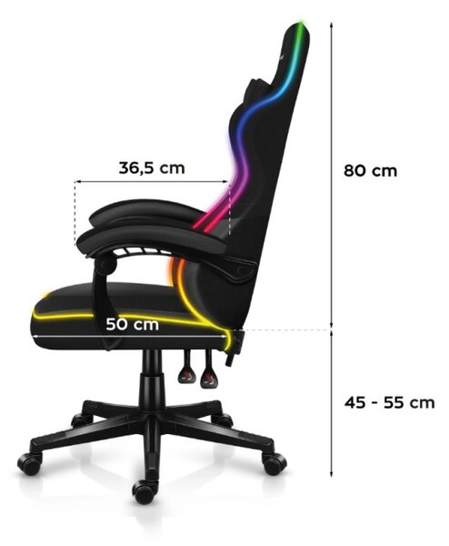 Herní židle Force 4.4 RGB Black