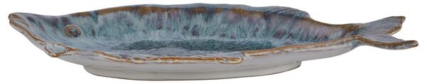 TAVERNA Talíř ryba 36 x 18 cm - modrá