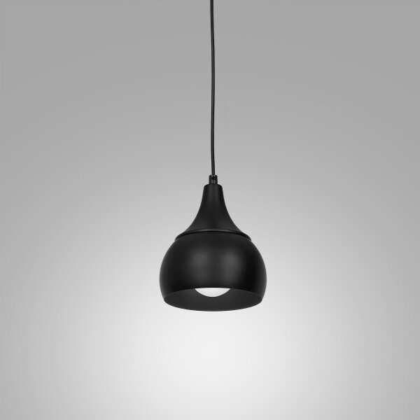 Lustr na lanku AKTAN 1xE27/60W/230V černá