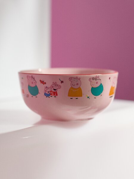 Sinsay - Keramická miska s potiskem Peppa Pig - vícebarevná