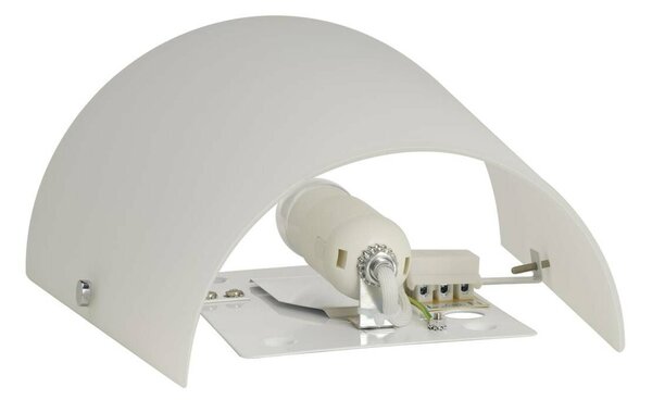 BIG WHITE SLV BASKET, nástěnné svítidlo, A60, satinované sklo, max. 60 W 151591