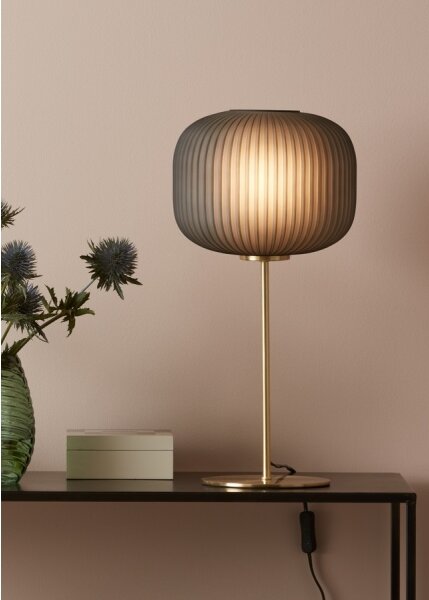 Markslöjd 107820 - Stolní lampa SOBER 1xE27/60W/230V mosaz