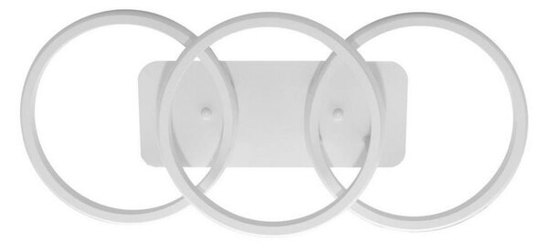 LED Přisazený lustr BARI LED/30W/230V bílá