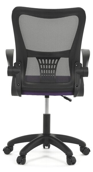 Dětská židle NINA – fialová síťovina, houpací mechanismus