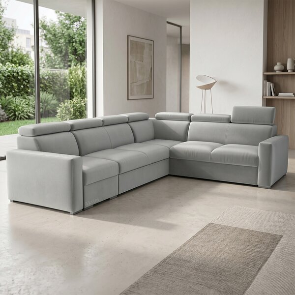 Sedací souprava PEDRO L | 315x250 | rozkládací + 2x úložný prostor | VÝBĚR TKANIN