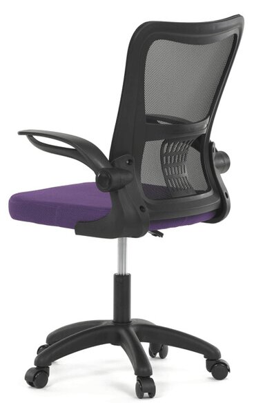 Dětská židle NINA – fialová síťovina, houpací mechanismus
