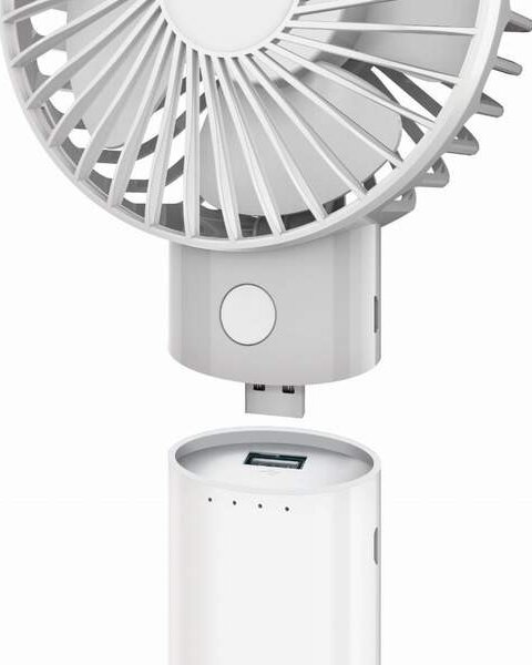 Nabíjecí ventilátor s powerbankou 4000 mAh/3,7V USB-C