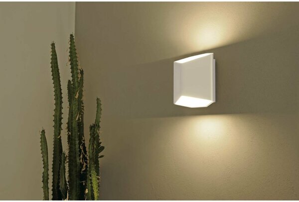 BIG WHITE SLV CARISO WL-2, nástěnné svítidlo, LED, 3000K, bílé, 11 W 151711