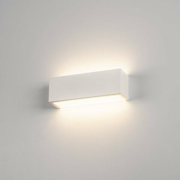 BIG WHITE SLV CHROMBO vnitřní LED nástěnné přisazené svítidlo, bílé 3000 K 1003316