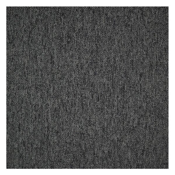 Tapibel, Kobercový čtverec Coral 58350-50 šedý 50 x 50 cm, chodba / předsíň