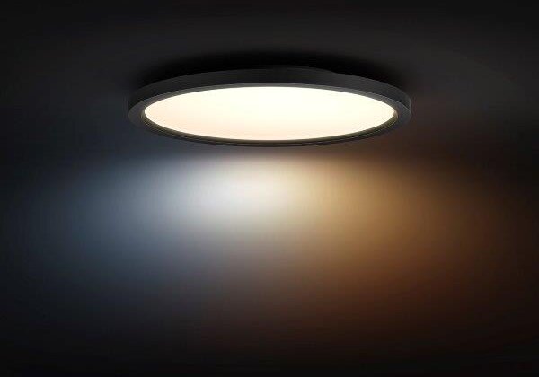 8720169329072 Philips HUE White Ambiance Aurelle stropní panel LED D395mm 21W/2450lm 2200-6500K černá