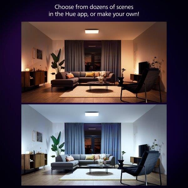 8720169328990 Philips Hue White Ambiance Aurelle stropní panel LED 600x600mm 39W/3750lm 2200-6500K bílá bluetooth