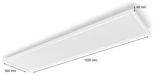 8720169328952 Philips Hue White Ambiance Aurelle stropní panel LED 300x1200mm 39W/3750lm 2200-6500K bílá bluetooth