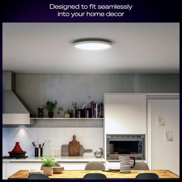 8720169328938 Philips Hue White Ambiance Aurelle stropní panel LED D395mm 21W/2450lm 2200-6500K bílá bluetooth