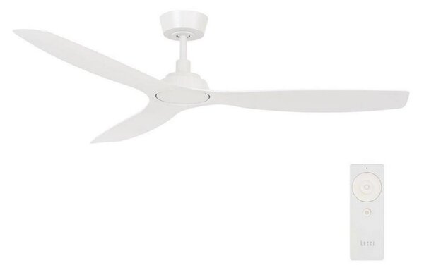 Lucci Air 210650 - Stropní ventilátor MOTO bílá + dálkové ovládání