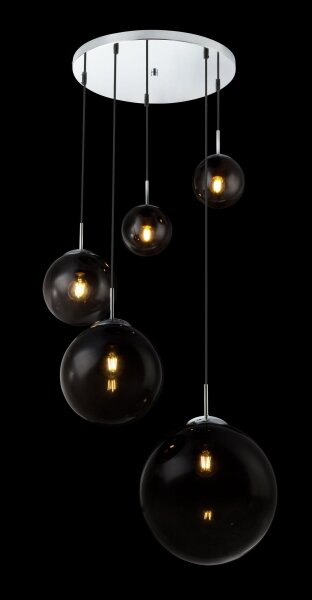 Globo 15861-5 - Lustr na lanku VARUS 5xE27/40W/230V